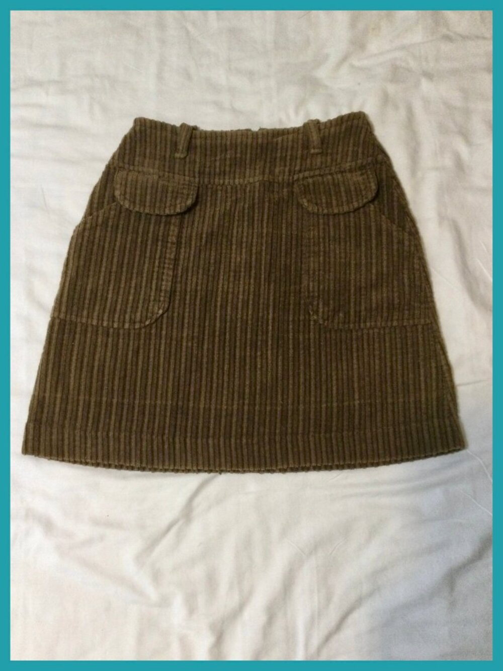 Vth Corduroy Skirt, sz M